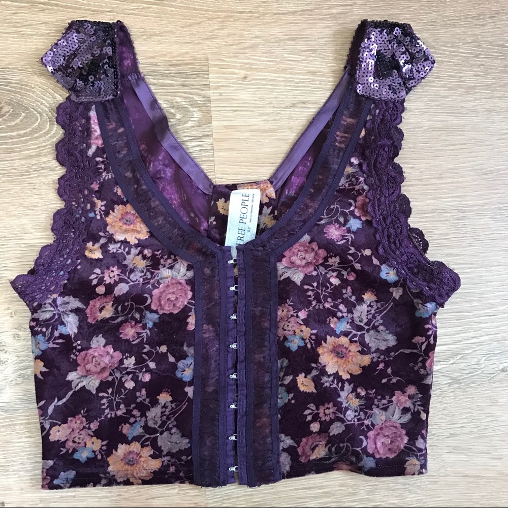 Free People Got Rhythm Cropped Top